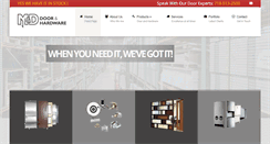 Desktop Screenshot of mddoor.com